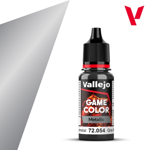 Game Color metallic dark gunmetall 72054 ​​​​​​​ ​​​​​​​18ml (GP1ltr=166,66€)